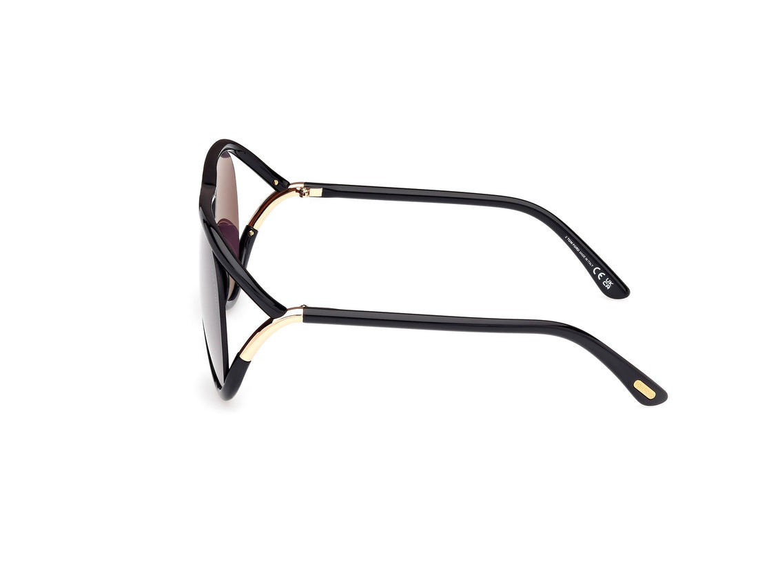 Gafas de sol tom ford ft1197 axel 01a negro pilot unisex talla 65mm - Vista de detalle