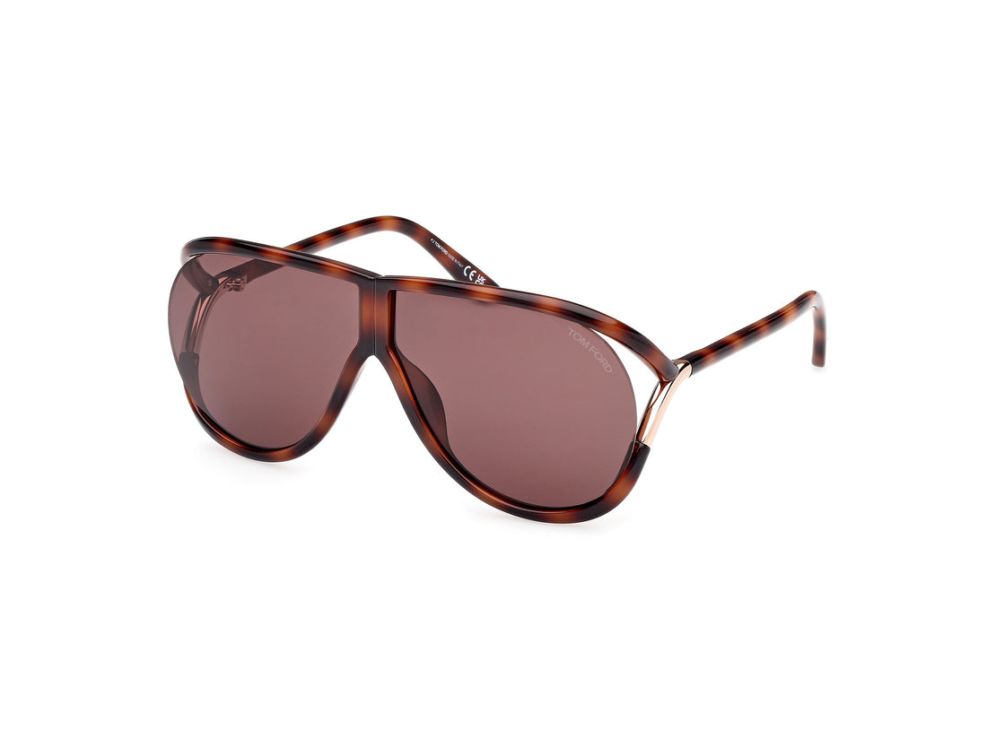 Gafas de sol tom ford ft1197 axel 53e havana pilot unisex talla 65mm - Vista principal