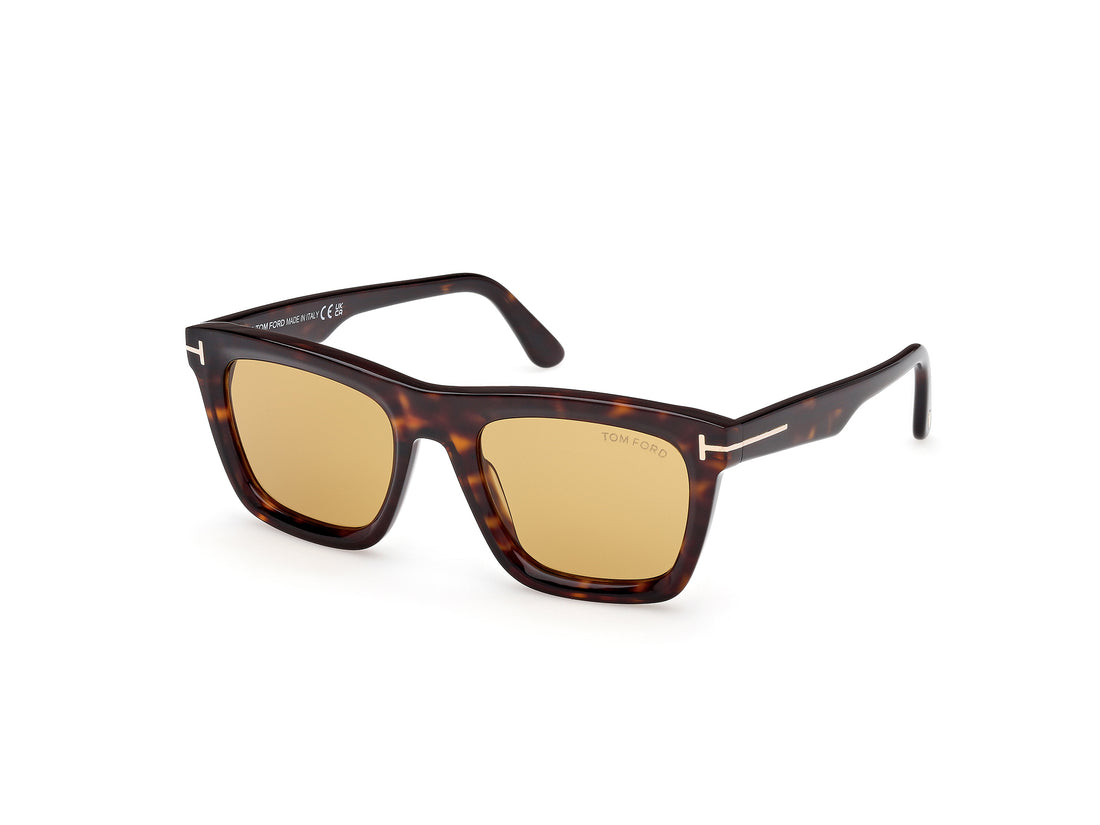 Gafas de sol tom ford ft1207 lelio 52e havana square masculino talla 52mm - Vista principal