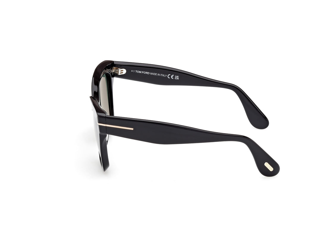 Gafas de sol tom ford ft1217 elvira 01r negro butterfly femenino talla 55mm - Vista de detalle