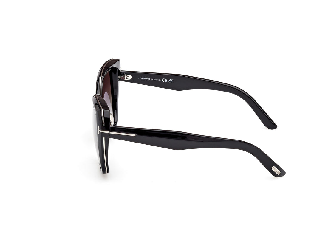 Sonnenbrillen tom ford ft1223 plum 01b negro butterfly femenino größe 58mm - Detailansicht
