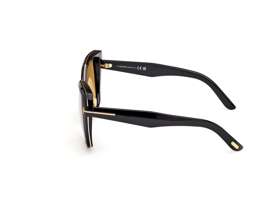 Sonnenbrillen tom ford ft1223 plum 01e negro butterfly femenino größe 58mm - Detailansicht