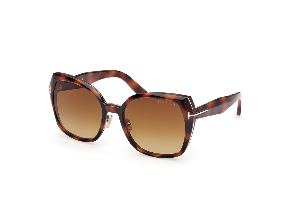 Sonnenbrillen tom ford ft1223 plum 53f havana butterfly femenino größe 58mm - Hauptansicht