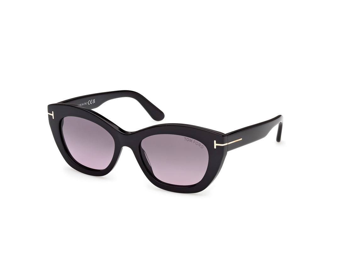 Sonnenbrillen tom ford ft1285 linda-02 01b negro butterfly femenino größe 53mm - Hauptansicht