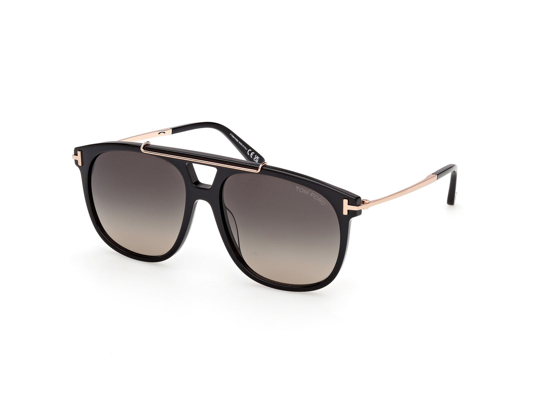 Sonnenbrillen tom ford ft1306 sam-02 01b negro navigator unisex größe 58mm - Hauptansicht