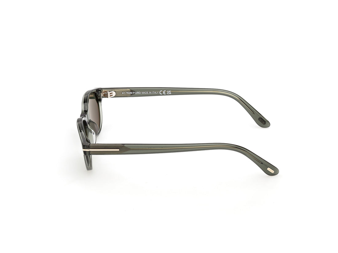 Occhiali da sole tom ford ft1310 chloe-02 93n verde oval femenino taglia 52mm - Vista dettagliata