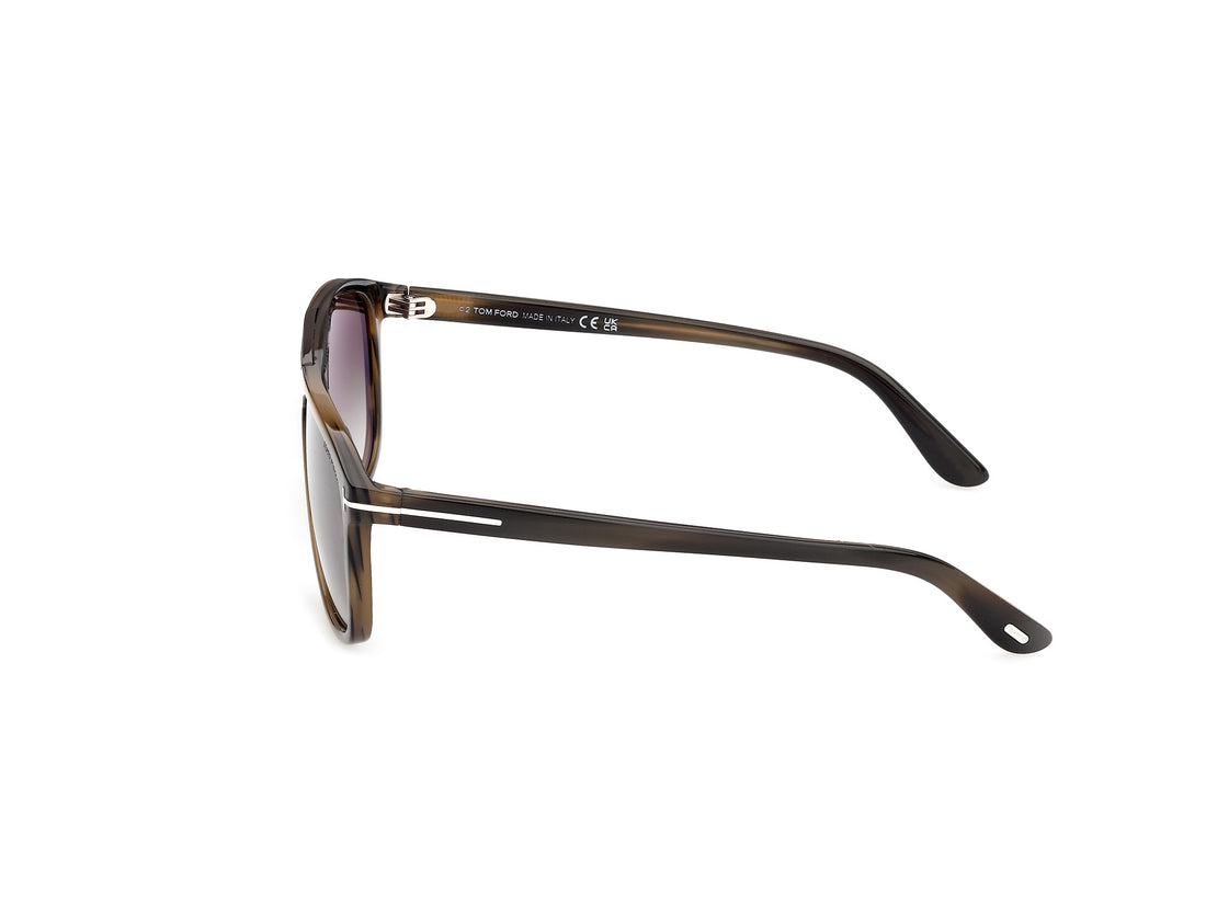 Sonnenbrillen tom ford ft1338 brianna-02 55b havana navigator femenino größe 58mm - Detailansicht