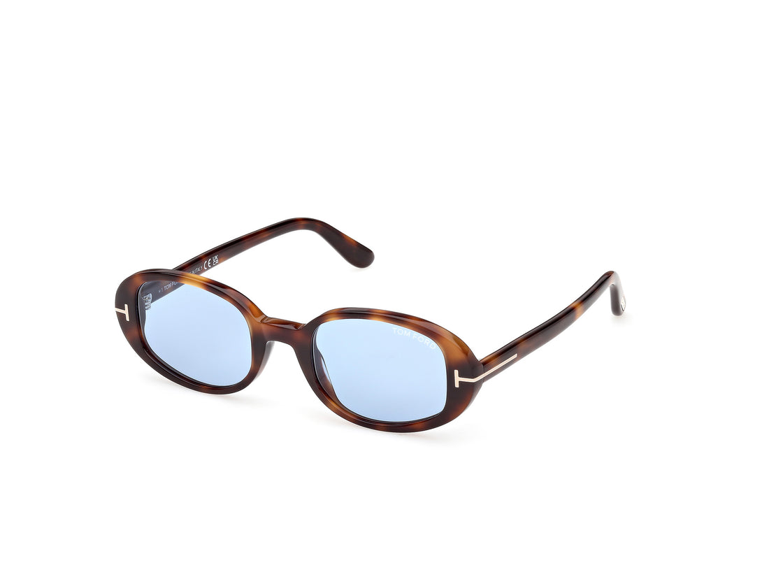 Gafas de sol tom ford ft1364 iggy 53v havana oval femenino talla 49mm - Vista principal
