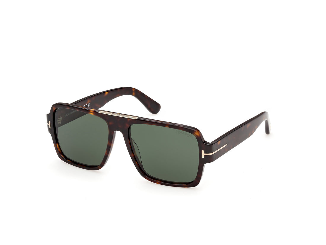 Lunettes de soleil tom ford ft1408 sean-02 52n havana navigator masculino taille 57mm - Vue principale