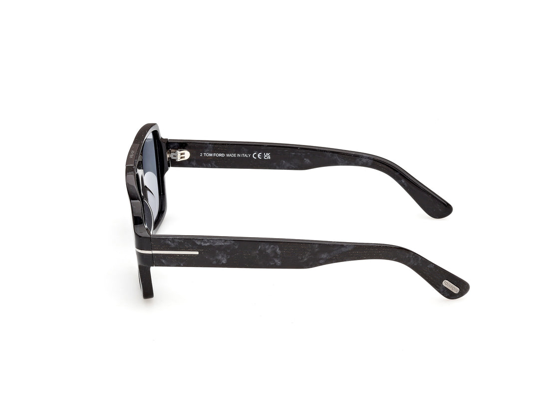 Lunettes de soleil tom ford ft1408 sean-02 55a havana navigator masculino taille 57mm - Vue détaillée