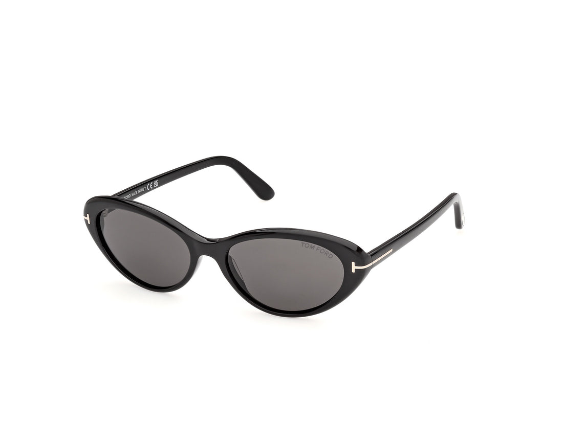Lunettes de soleil tom ford ft1413 celina-02 01a negro oval femenino taille 55mm - Vue principale