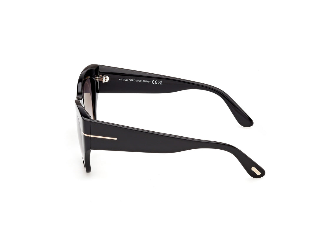 Lunettes de soleil tom ford ft1417 margot-02 01b negro butterfly femenino taille 54mm - Vue détaillée