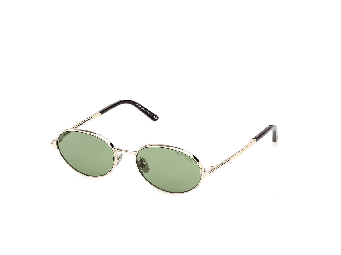 Sonnenbrillen tom ford ft1420 gina-02 32n dorado oval femenino größe 52mm - Hauptansicht