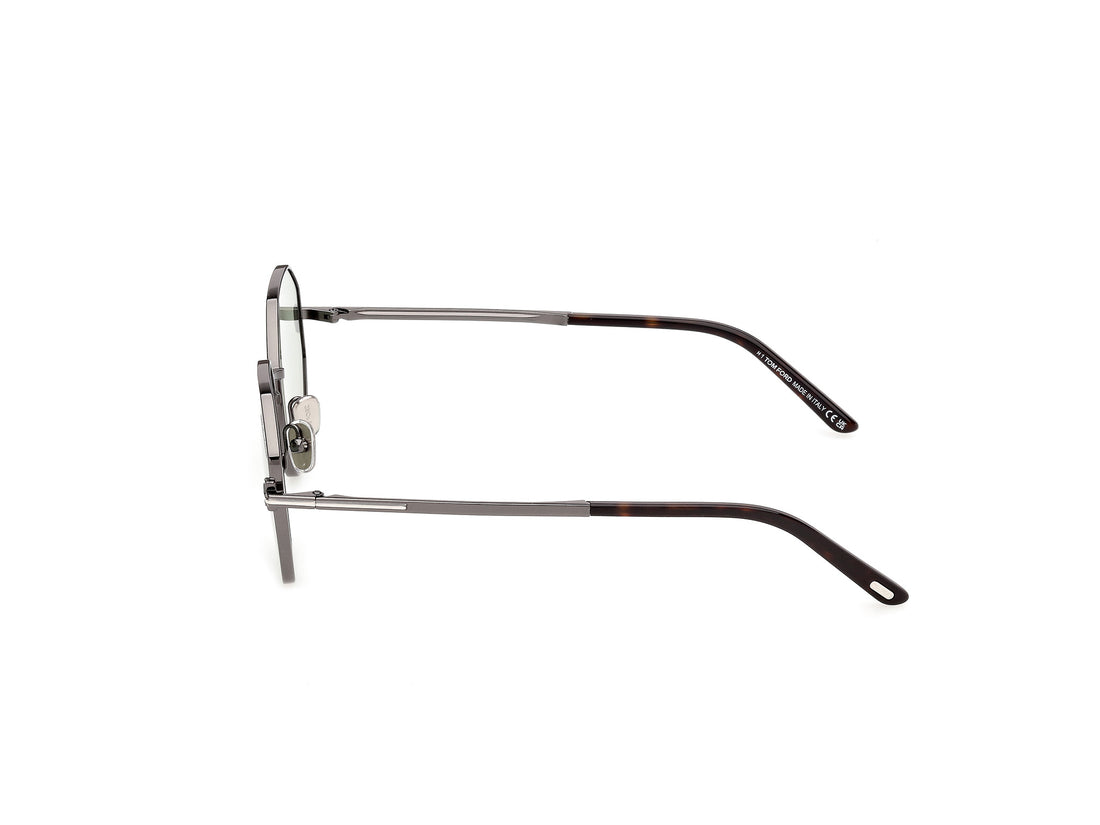 Lunettes de soleil tom ford ft1421 francesca-02 08n plateado geometric femenino taille 53mm - Vue détaillée