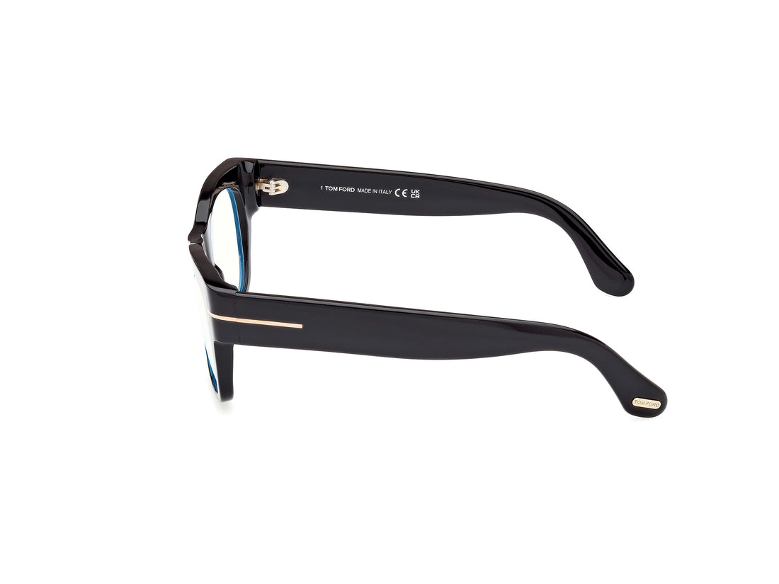Prescription glasses tom ford ft5040-b 001 negro rectangular masculino size 52mm - Detailed view