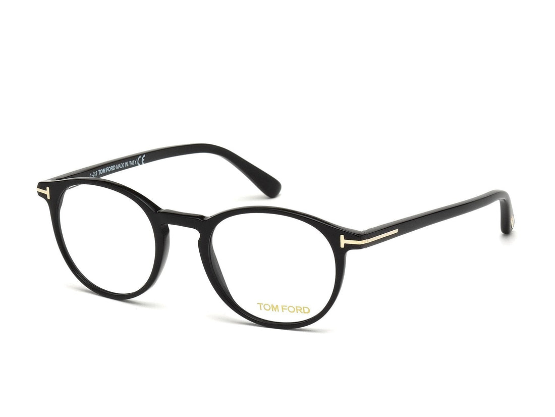 Okulary korekcyjne tom ford ft5294 001 negro round masculino rozmiar 48mm - Widok główny