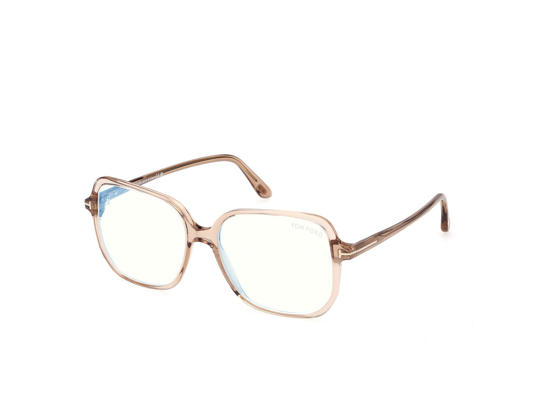 Brillen tom ford ft5578-b 045 marron geometric femenino größe 54mm - Hauptansicht