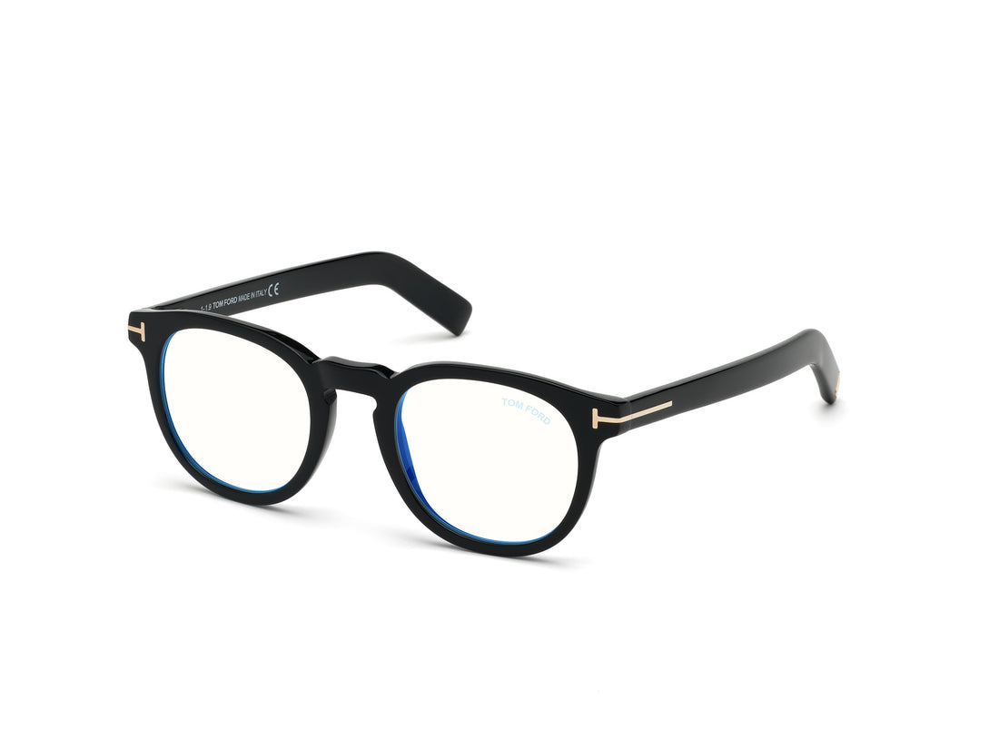 Óculos graduados tom ford ft5629-b 001 negro round masculino tamanho 48mm - Vista principal