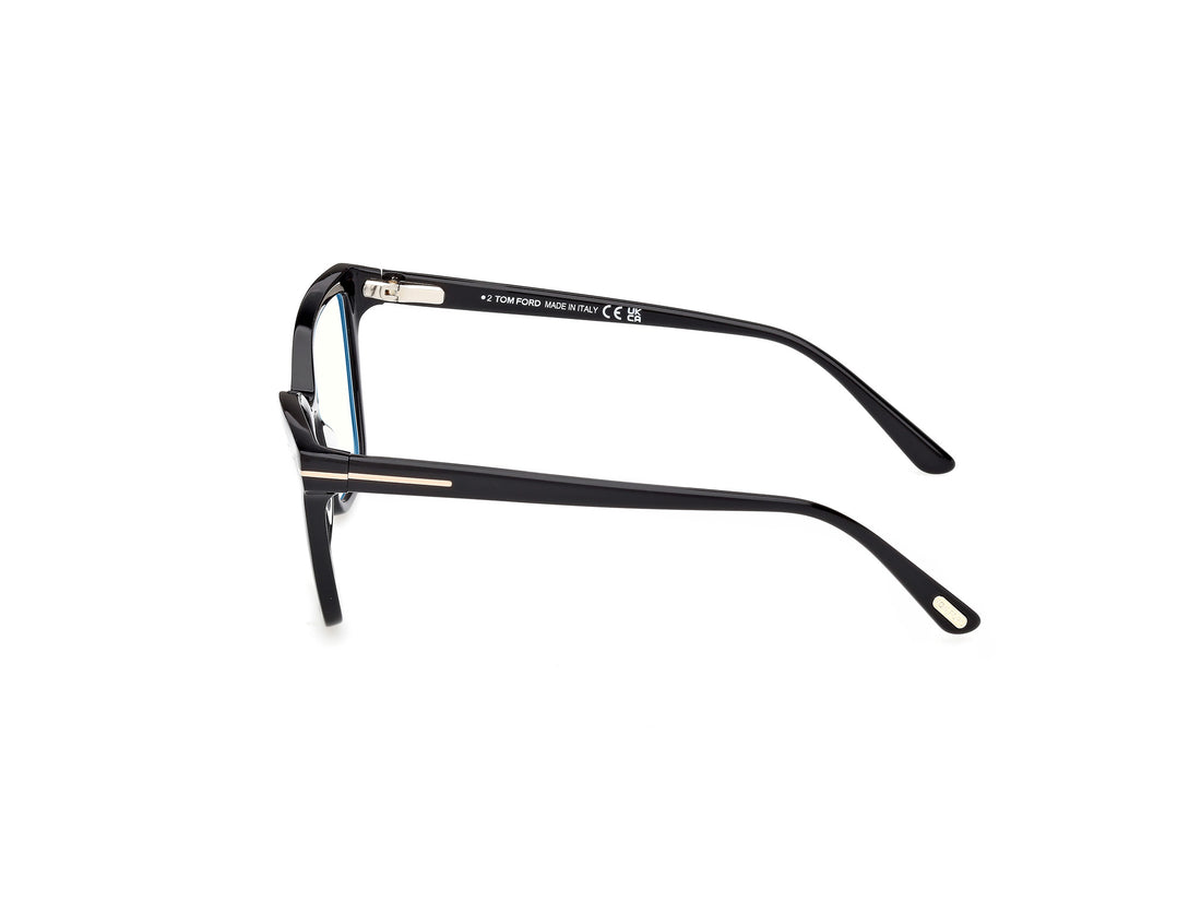 Lunettes de vue tom ford ft5641-b 005 negro butterfly femenino taille 53mm - Vue détaillée