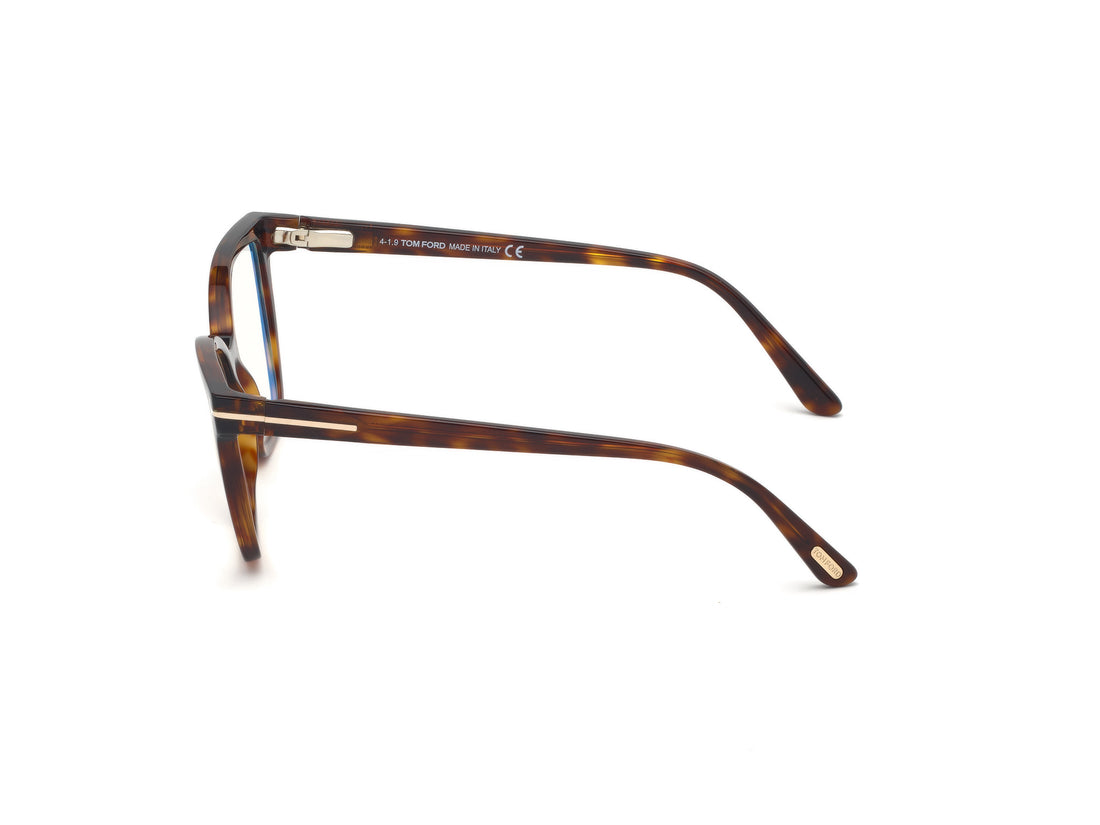 Occhiali da vista tom ford ft5641-b 054 havana cat eye femenino taglia 53mm - Vista dettagliata