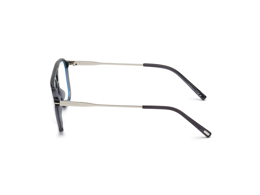 Gafas graduadas tom ford ft5665-b 020 gris navigator masculino talla 54mm - Vista de detalle