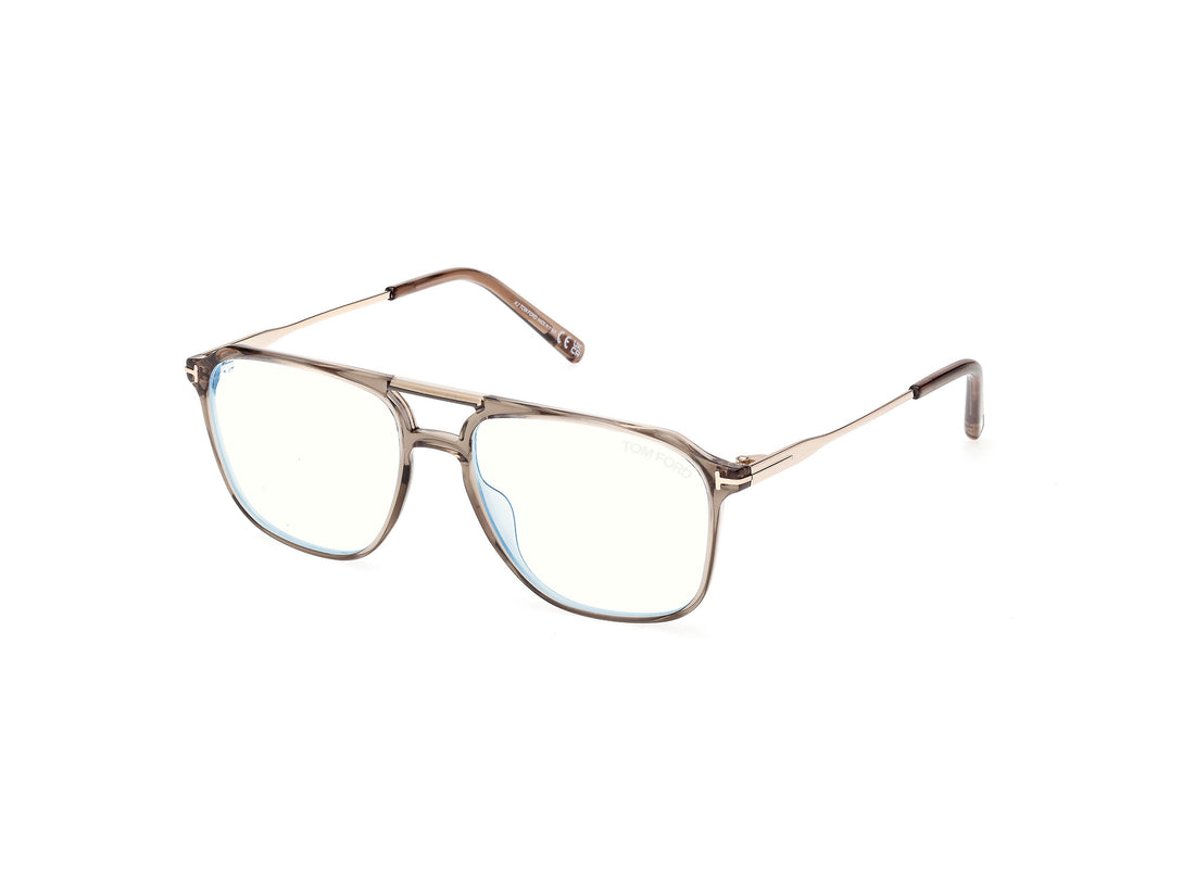 Gafas graduadas tom ford ft5665-b 045 marron navigator masculino talla 54mm - Vista principal