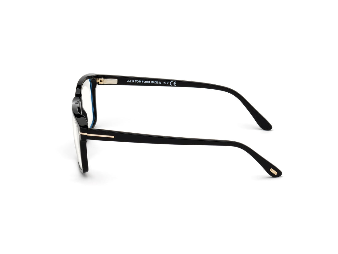 Gafas graduadas tom ford ft5682-b 001 negro rectangular masculino talla 54mm - Vista de detalle