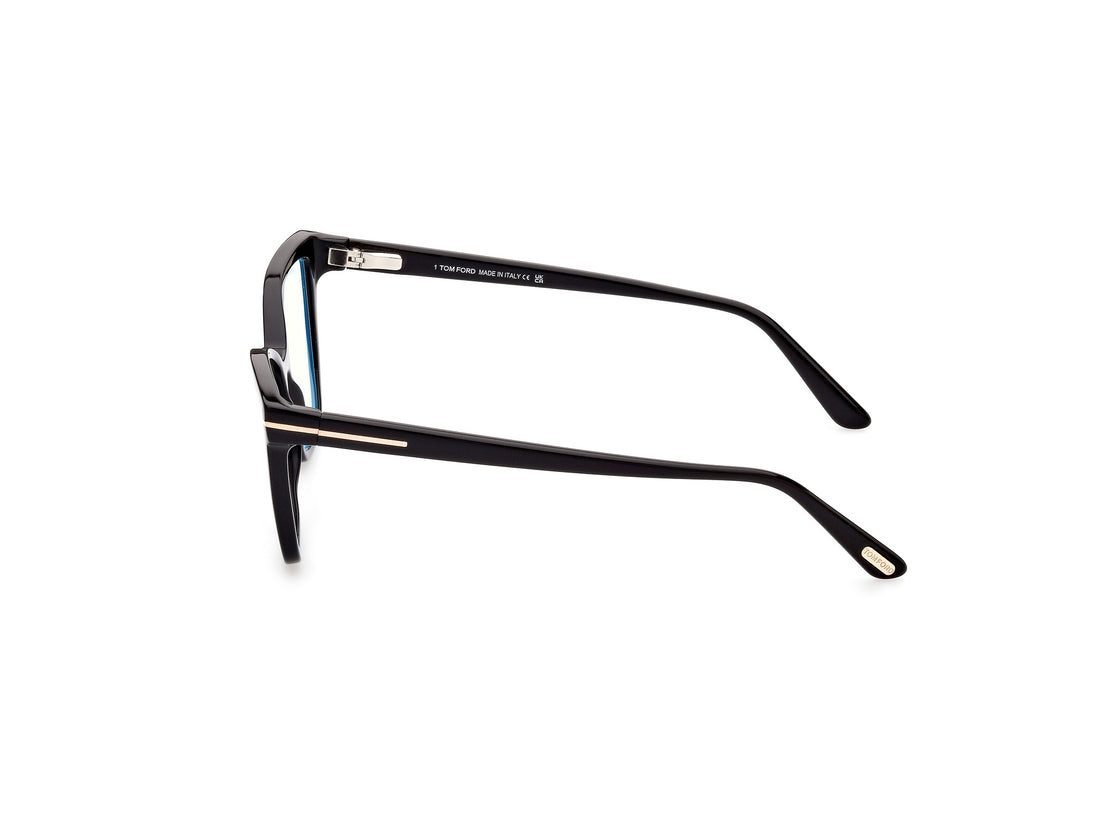 Occhiali da vista tom ford ft5812-b 001 negro butterfly femenino taglia 53mm - Vista dettagliata
