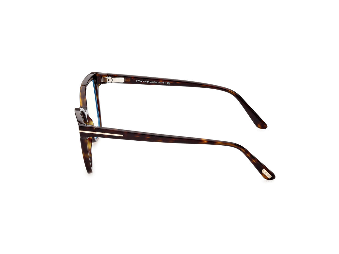 Briller tom ford ft5812-b 052 havana butterfly femenino størrelse 53mm - Detaljeret visning