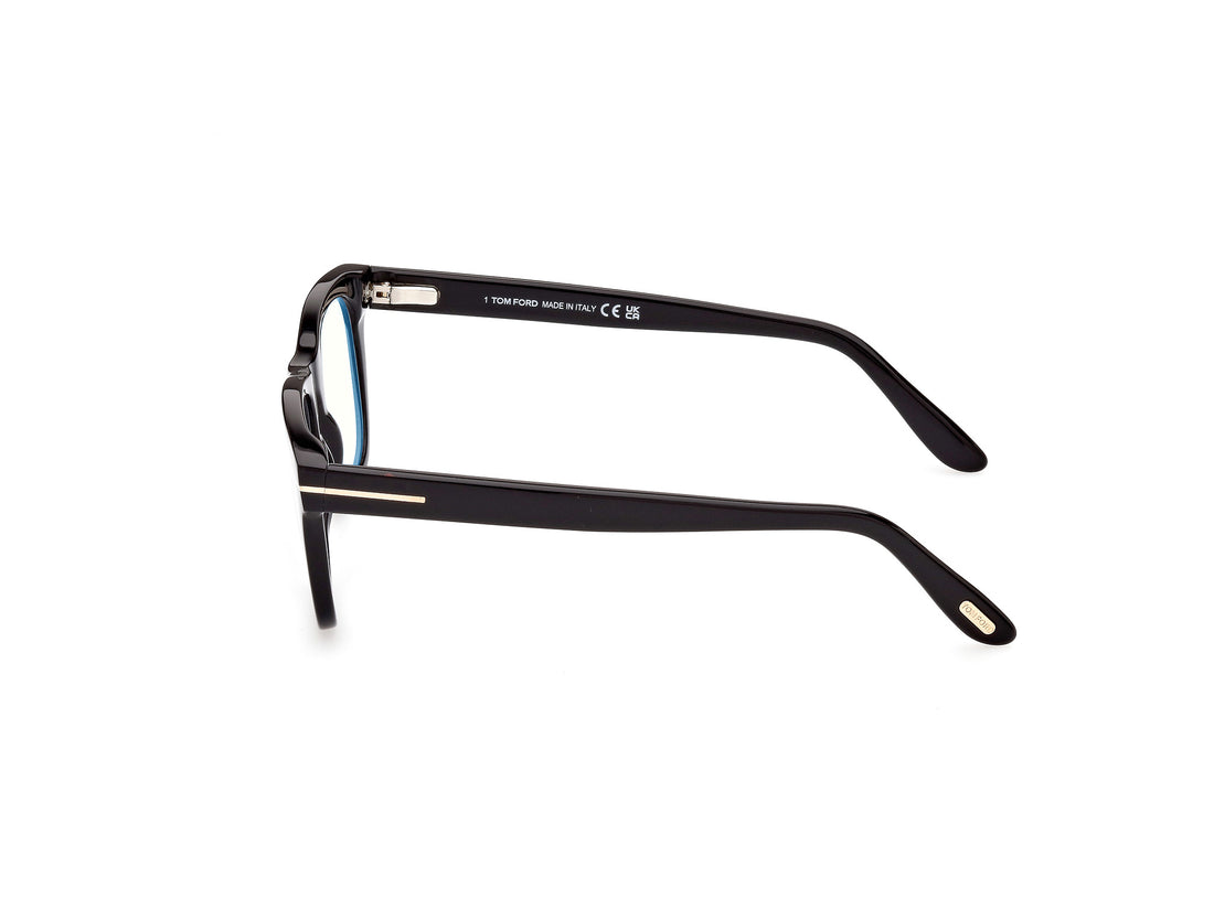 Occhiali da vista tom ford ft5820-b 001 negro square masculino taglia 50mm - Vista dettagliata
