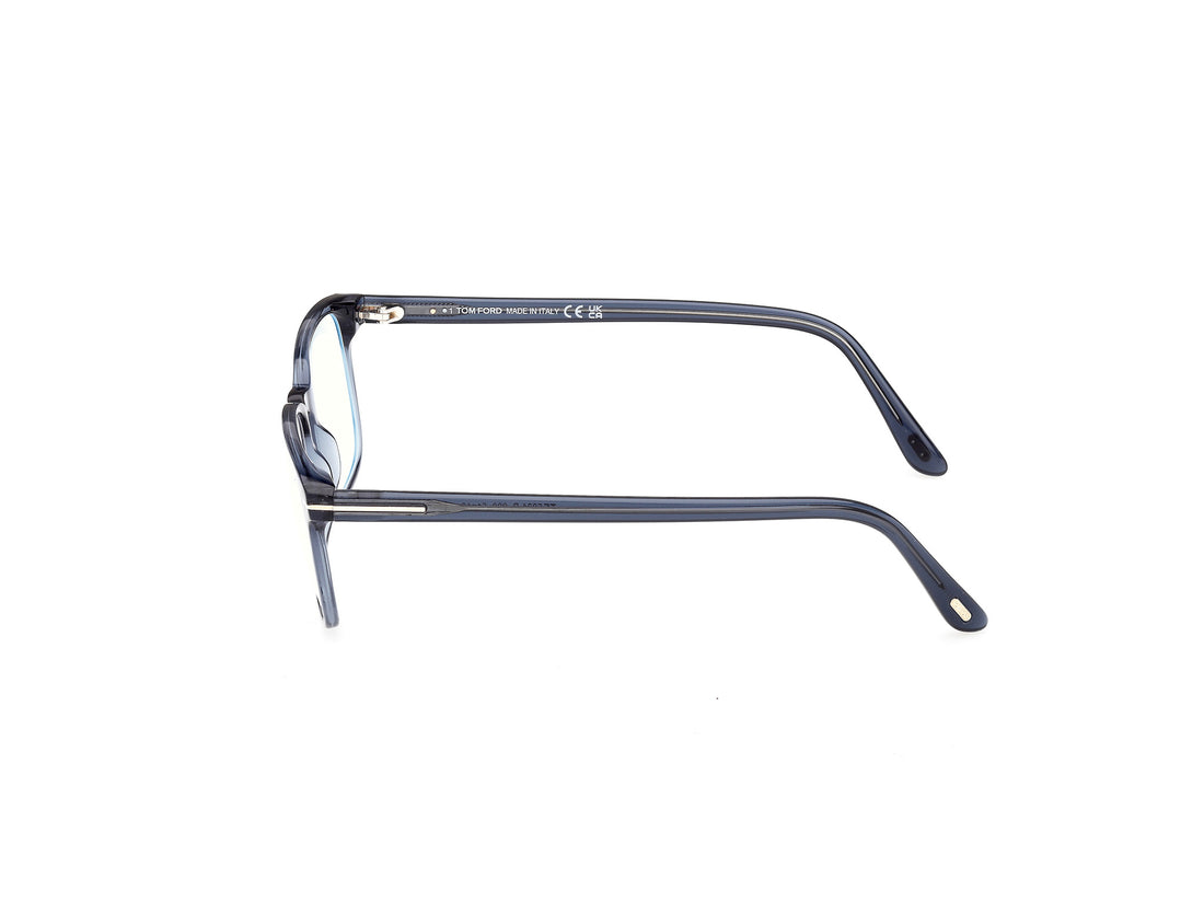 Lunettes de vue tom ford ft5831-b 090 azul square masculino taille 51mm - Vue détaillée
