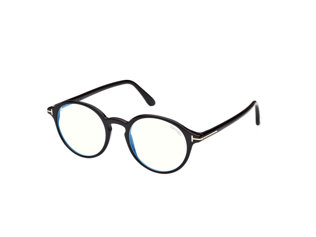 Óculos graduados tom ford ft5867-b 001 unisex tamanho 49mm - Vista principal