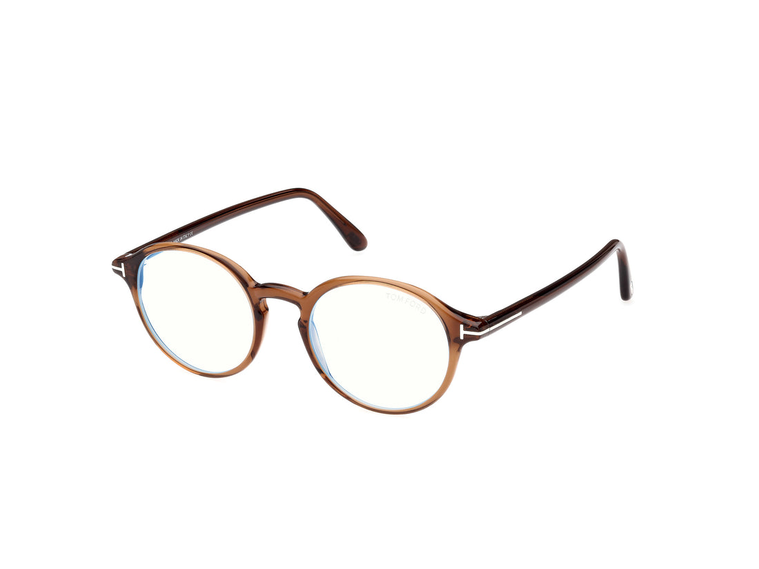 Óculos graduados tom ford ft5867-b 048 unisex tamanho 49mm - Vista principal