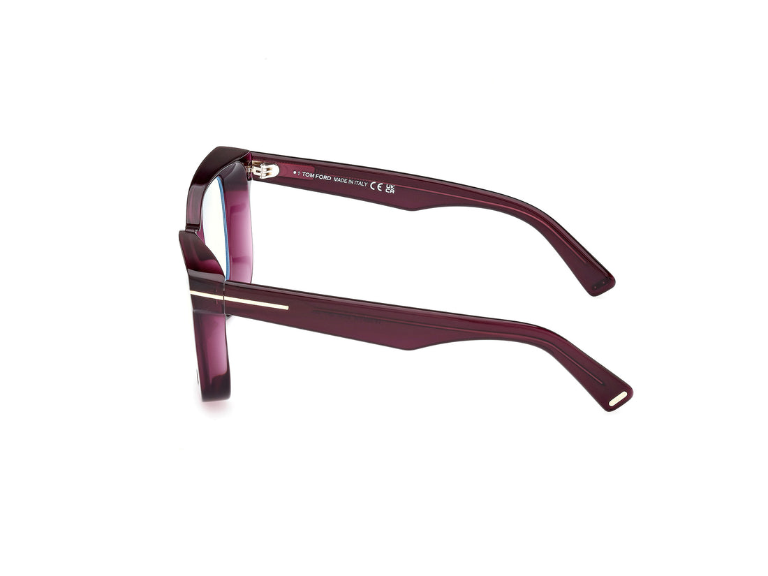 Okulary korekcyjne tom ford ft5881-b 081 morado square femenino rozmiar 52mm - Widok szczegółowy