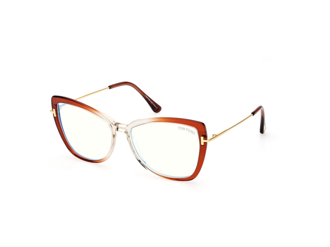 Óculos graduados tom ford ft5882-b 044 femenino tamanho 55mm - Vista principal