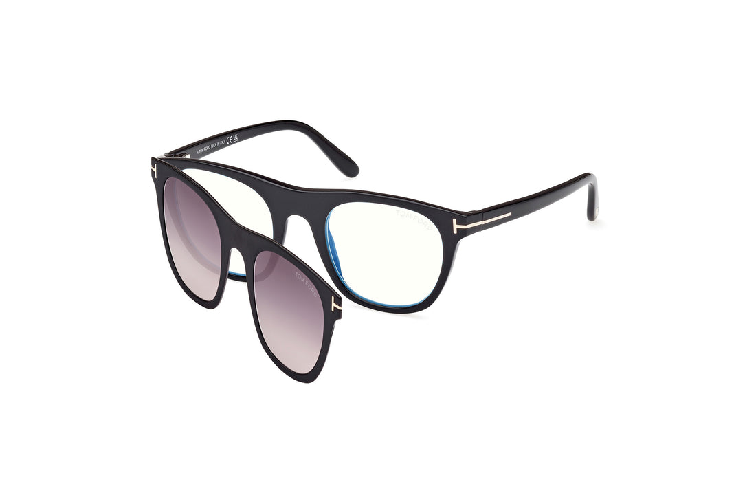 Óculos graduados tom ford ft5895-b 001 masculino tamanho 51mm - Vista principal