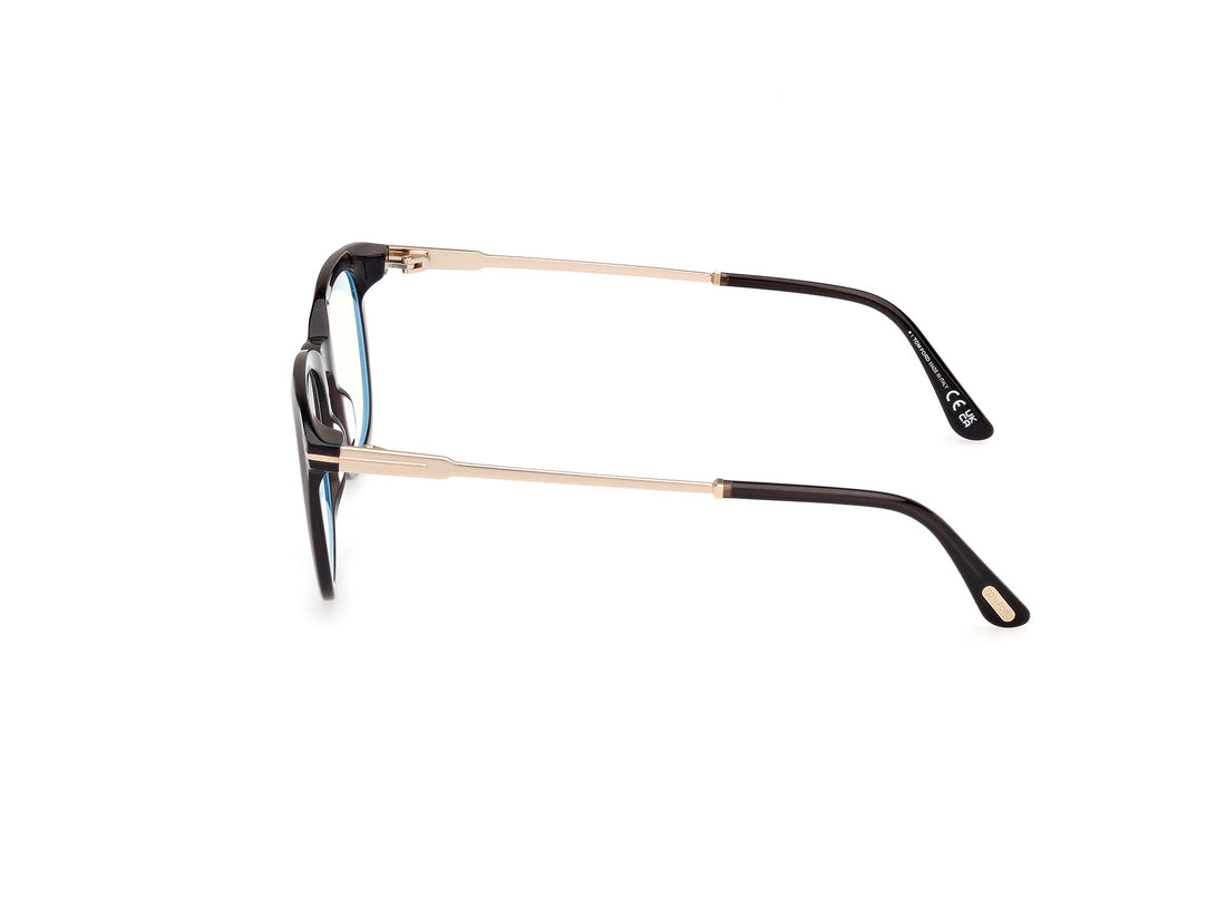 Occhiali da vista tom ford ft5904-b 005 negro square masculino taglia 50mm - Vista dettagliata