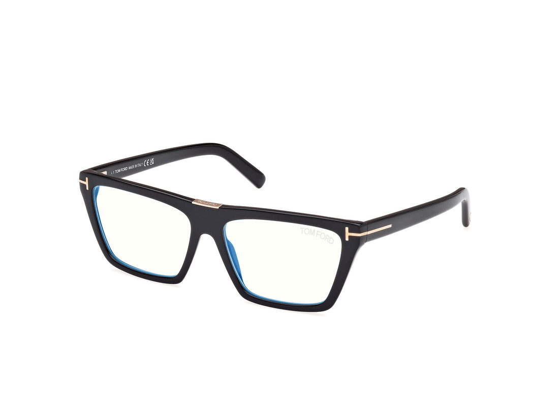 Occhiali da vista tom ford ft5912-b 001 negro femenino taglia 57mm - Vista principale