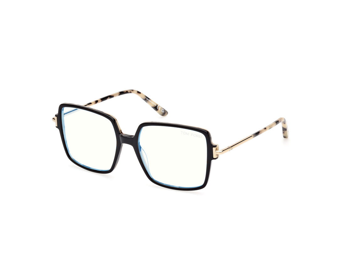 Occhiali da vista tom ford ft5915-b 005 negro square femenino taglia 53mm - Vista principale