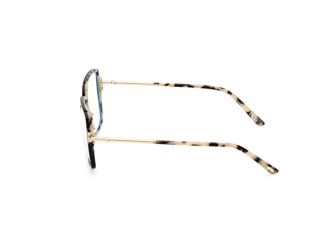Occhiali da vista tom ford ft5915-b 005 negro square femenino taglia 53mm - Vista dettagliata