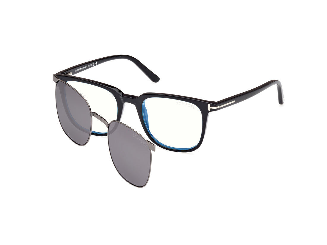 Occhiali da vista tom ford ft5916-b 001 negro square masculino taglia 50mm - Vista principale