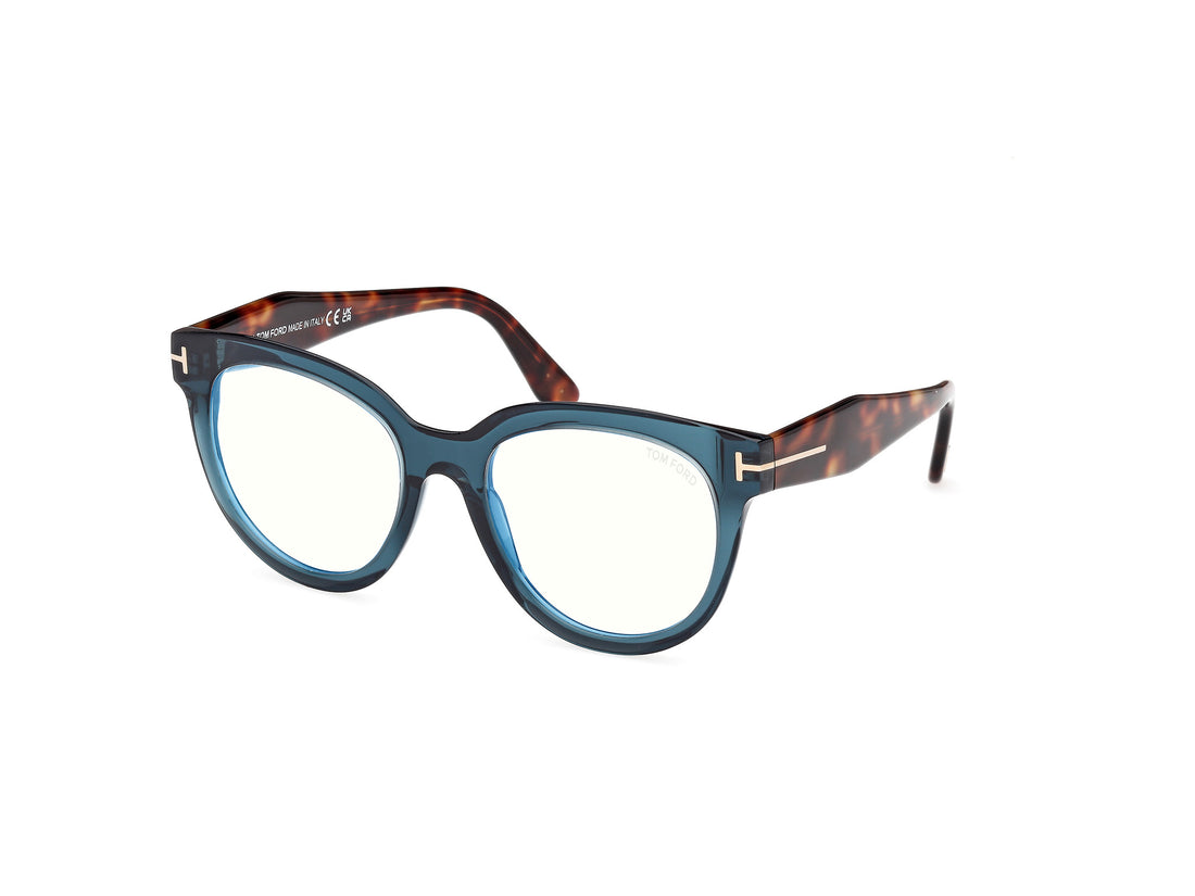 Occhiali da vista tom ford ft5987-b 092 azul butterfly unisex taglia 52mm - Vista principale