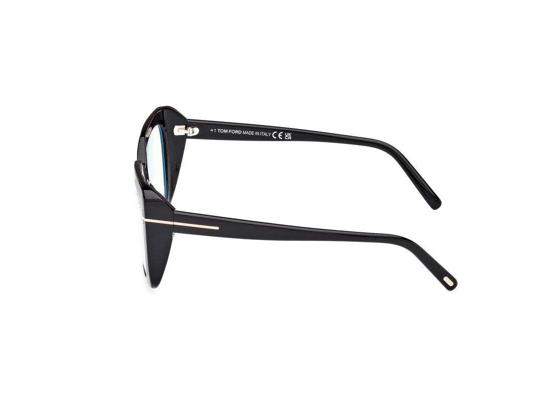 Óculos graduados tom ford ft5992-b 001 negro square unisex tamanho 54mm - Vista de detalhe