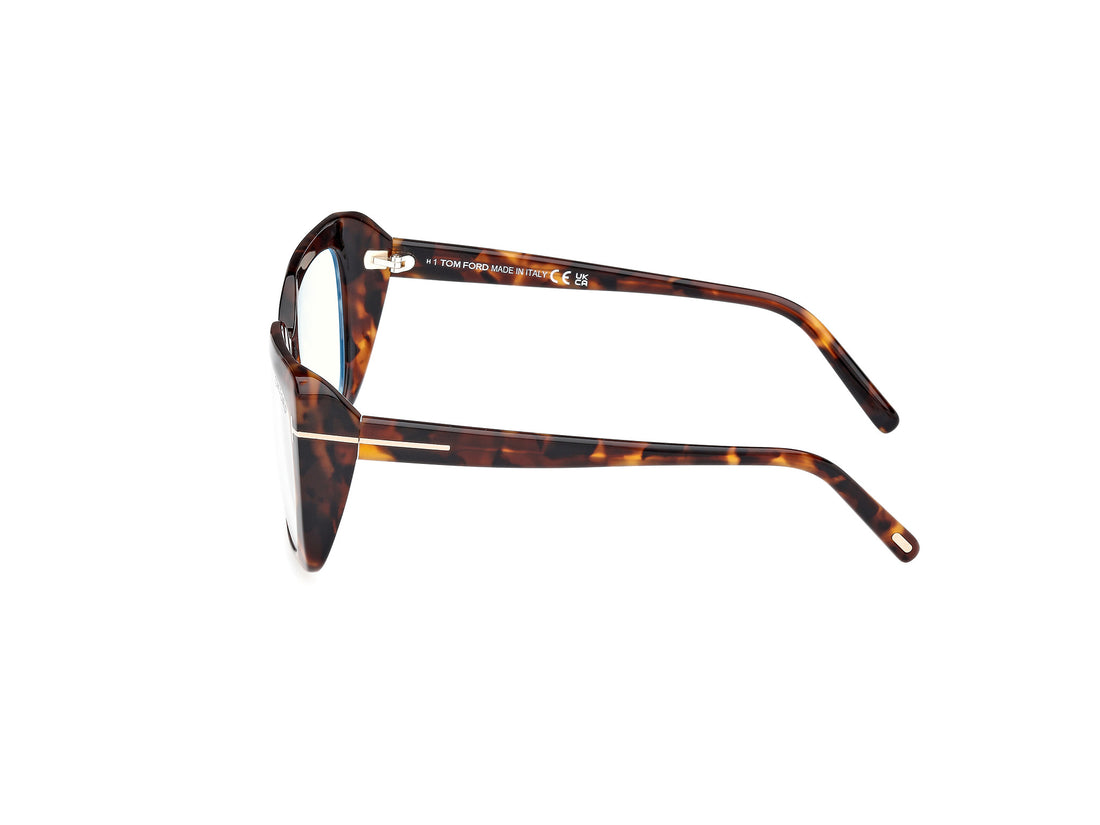 Occhiali da vista tom ford ft5992-b 052 havana square femenino taglia 54mm - Vista dettagliata