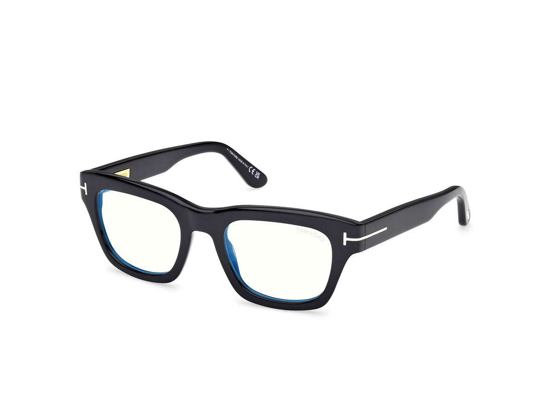 Prescription glasses tom ford ft6036-b 001 negro rectangular unisex size 52mm - Main view
