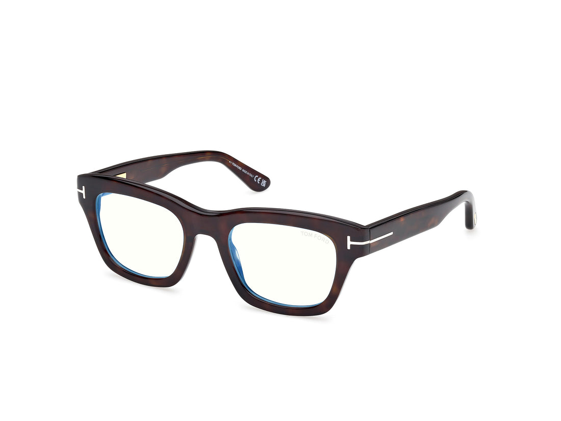 Occhiali da vista tom ford ft6036-b 052 havana rectangular unisex taglia 52mm - Vista principale