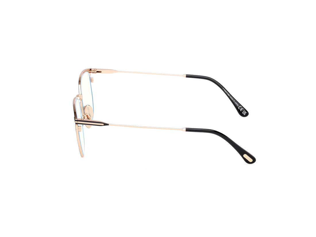 Gafas graduadas tom ford ft6041-b 002 negro square masculino talla 52mm - Vista de detalle