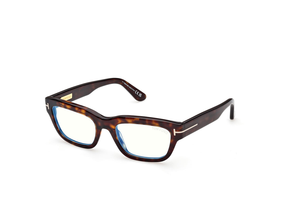 Lunettes de vue tom ford ft6045-b 052 havana rectangular femenino taille 52mm - Vue principale