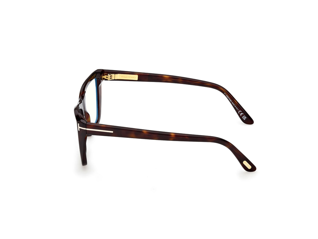 Lunettes de vue tom ford ft6047-b 052 havana cat eye femenino taille 54mm - Vue détaillée