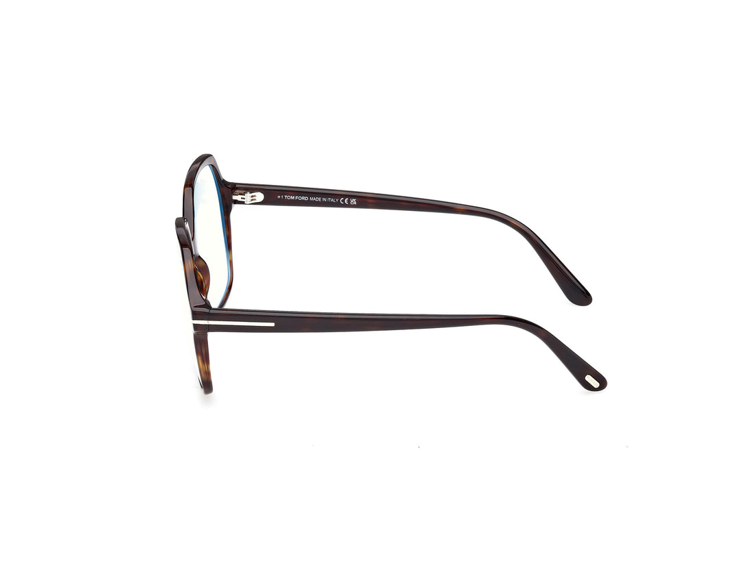 Gafas graduadas tom ford ft6062-b 052 havana geometric masculino talla 57mm - Vista de detalle